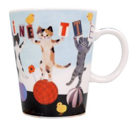 ECOUTE! minette陶瓷杯 貓的種類